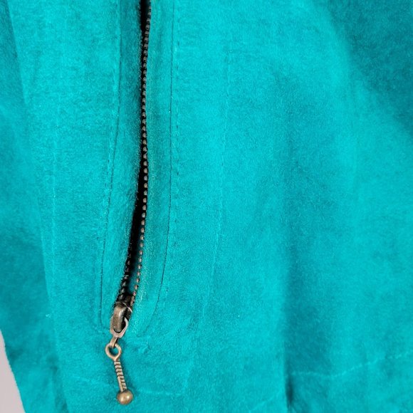 VINTAGE 100% LEATHER JACKET - Picture 14 of 16